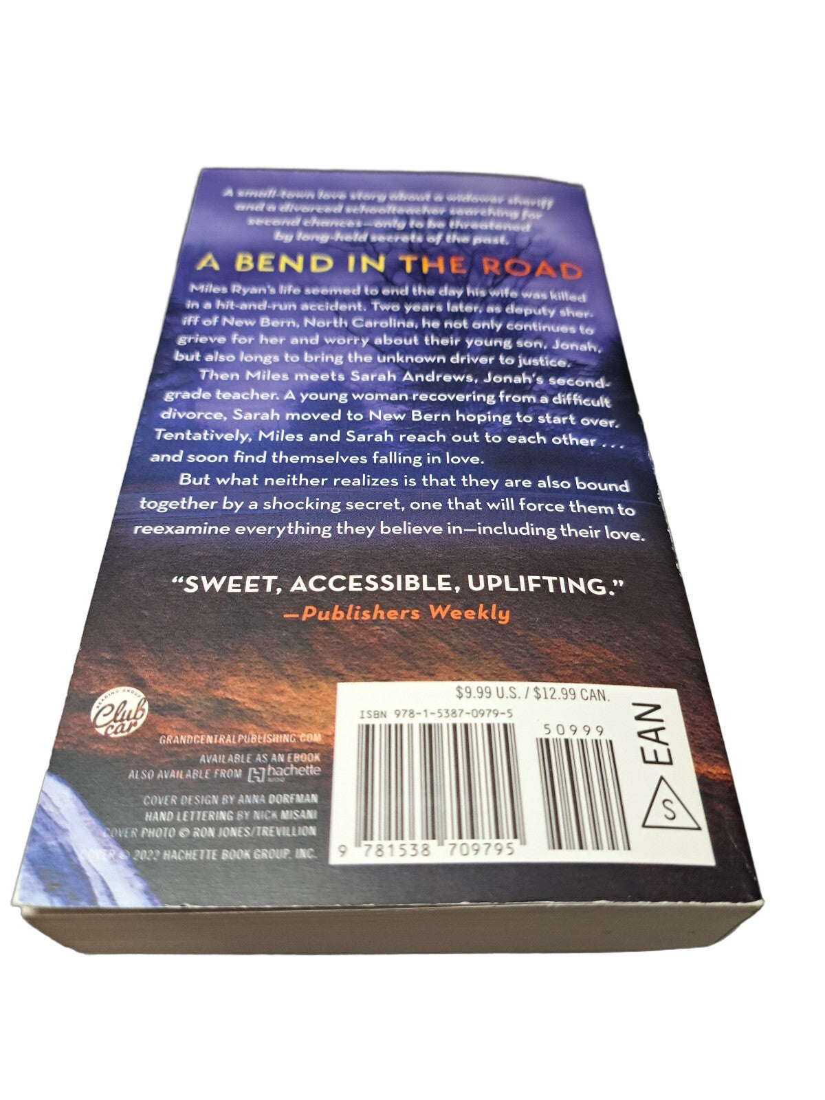 2001 A Bend in the Road by Nicholas Sparks