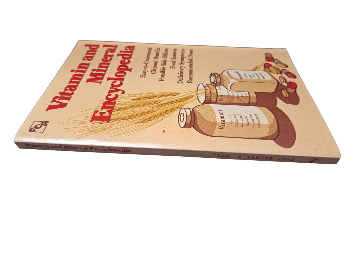 Vintage 1987 Vitamin and Mineral Encyclopedia by Frank W Cawood