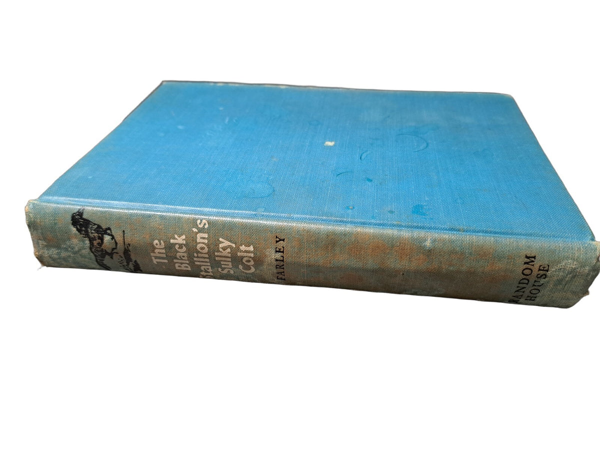 Vintage 1954 The Black Stallion's Sulky Colt book by Walter Farley