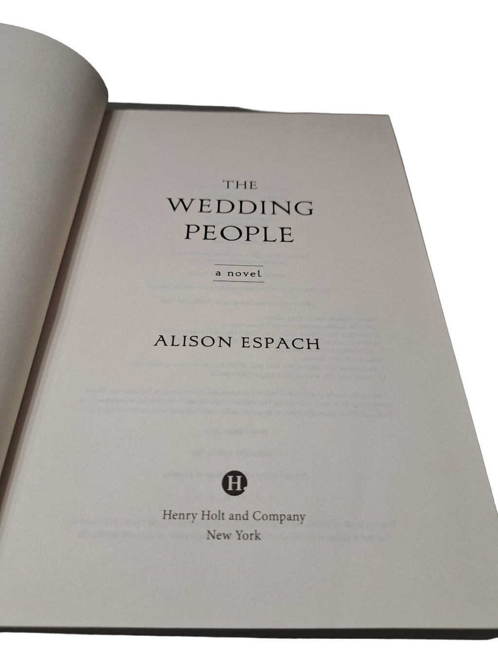 2024 The Wedding People by Alison Espach