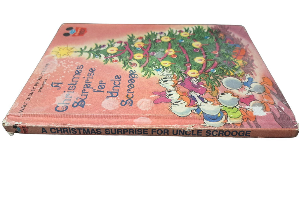 Vintage 1981 A Christmas Surprise for Uncle Scrooge book by Walt Disney