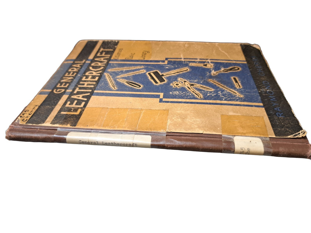 Vintage 1940 General Leathercraft book by Raymond Cherry