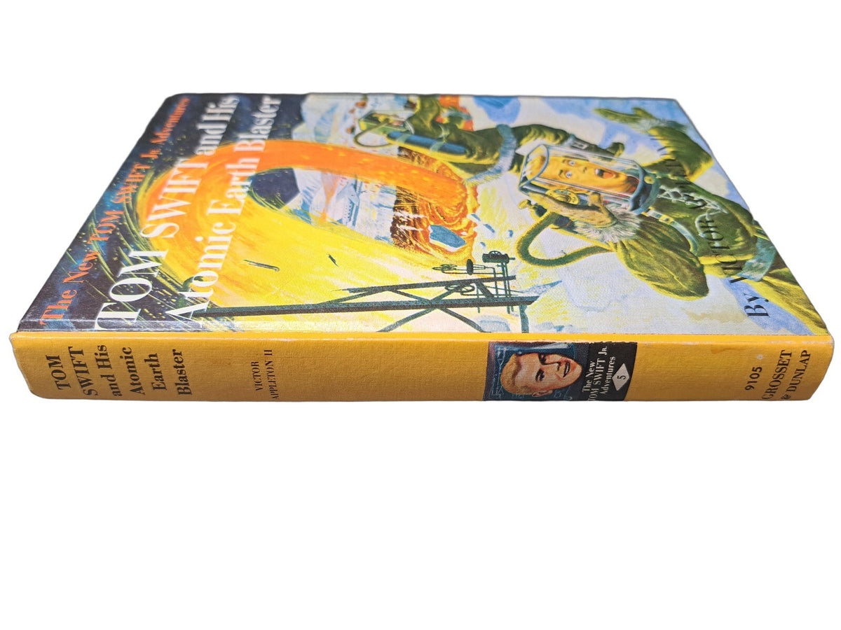 Vintage 1954 Tom Swift and His Atomic Earth Blaster book by Victor Appleton II