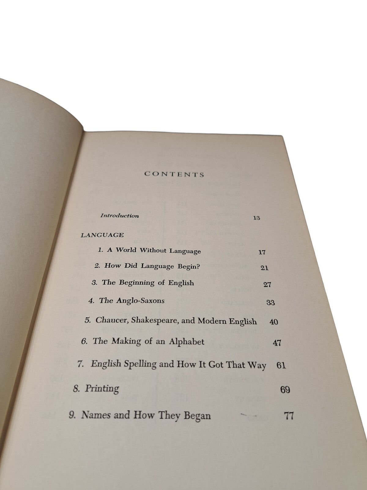 Vintage 1957 The Tree of Language book by Helene and Charlton Laird