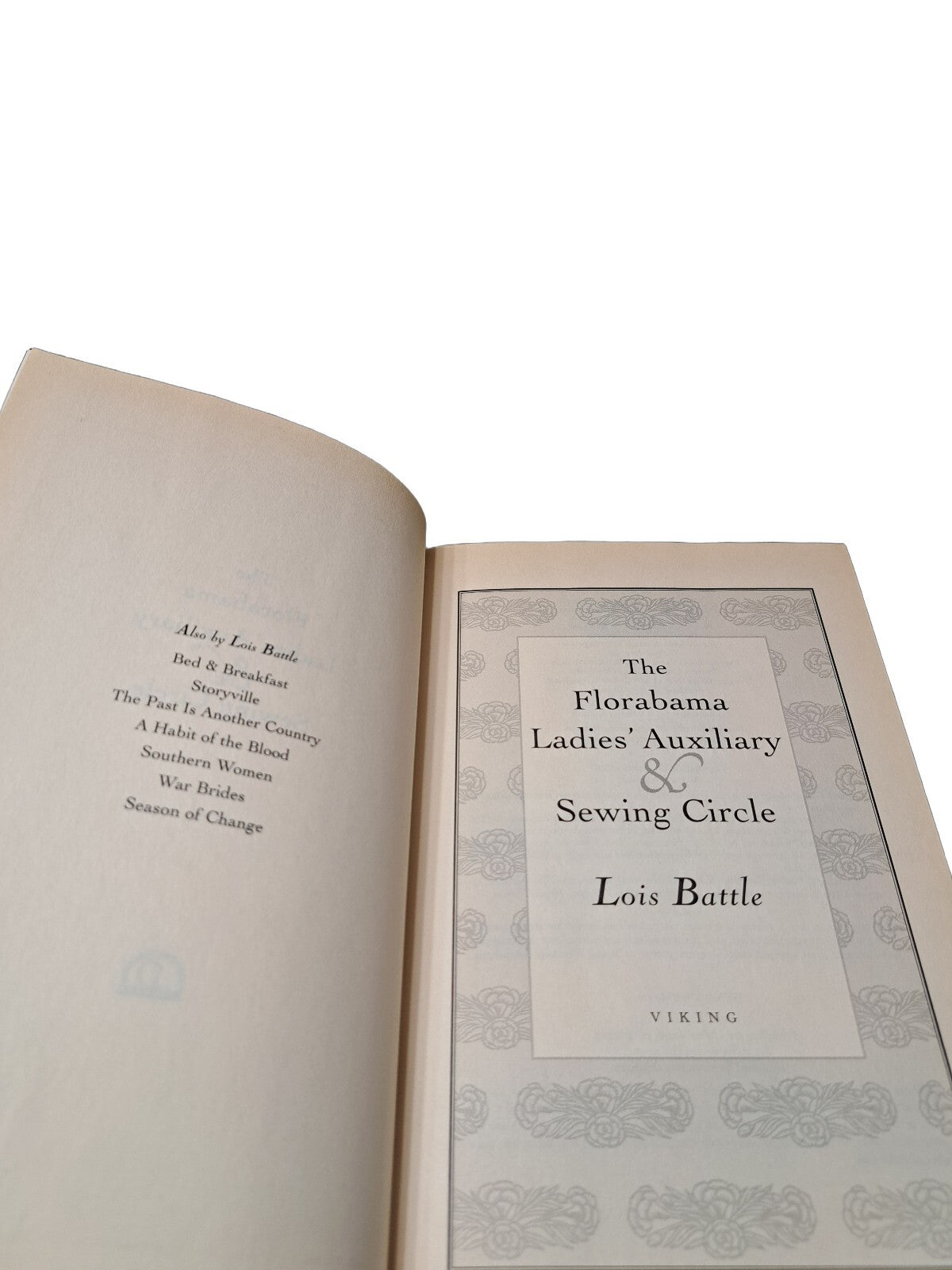 2001 The Florabama Ladies' Auxiliary & Sewing Circle book by Lois Battle