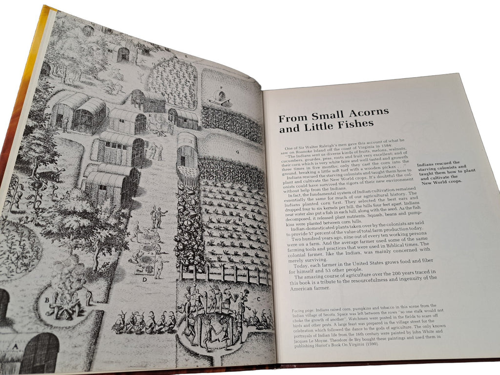Vintage 1975 The Growing of America: 200 Years of US Agriculture