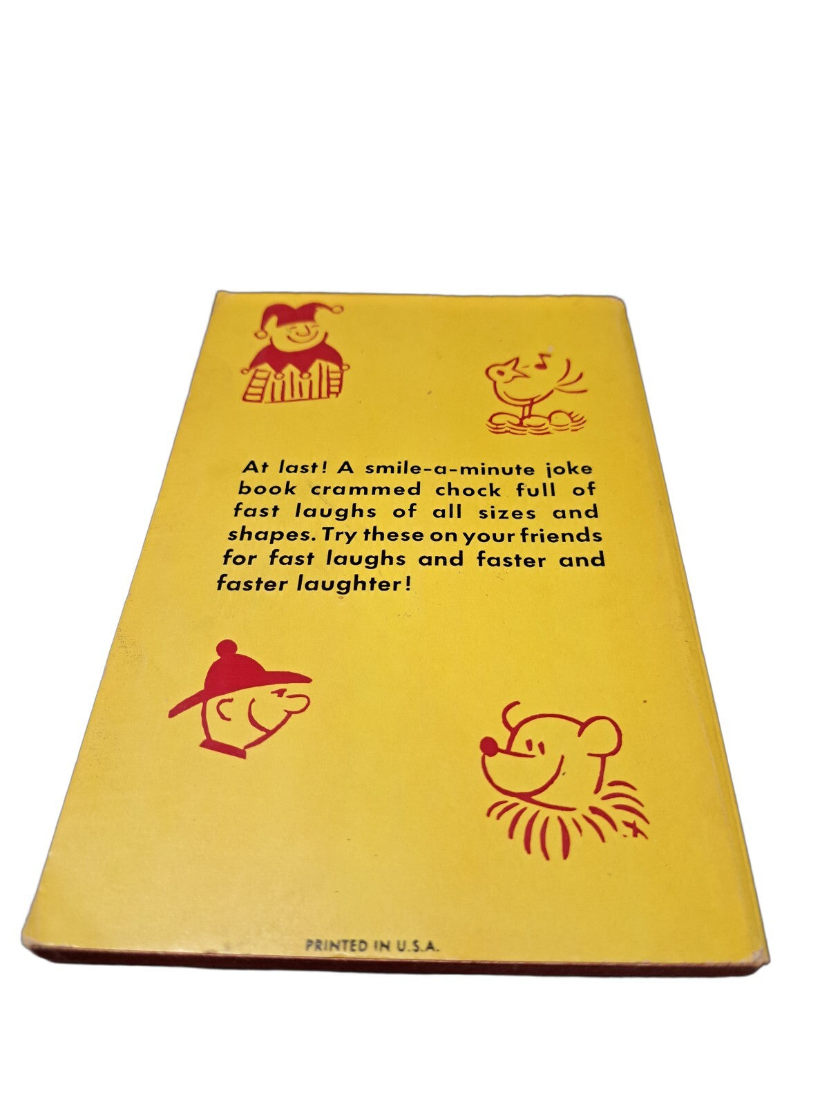 Vintage 1960 Fast Laughs book edited by John Norment