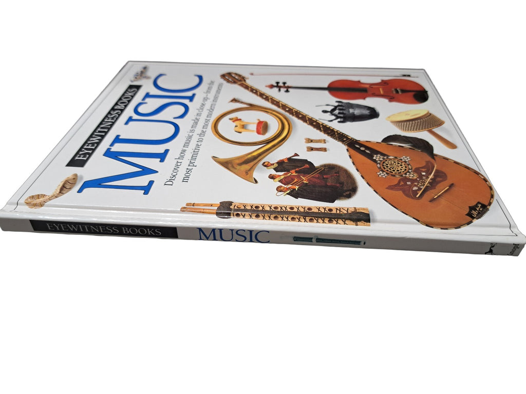 Vintage 1989 first edition of Music by Eyewitness Books
