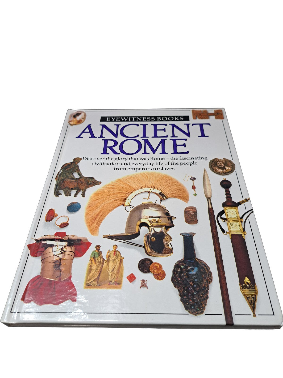 Vintage 1990 first edition of Ancient Rome by Eyewitness Books