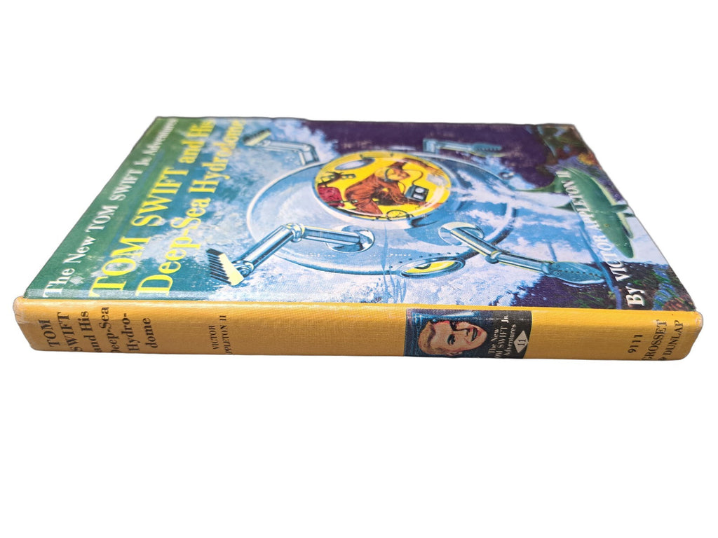 Vintage 1958 Tom Swift and His Deep-Sea Hydrodome book by Victor Appleton II
