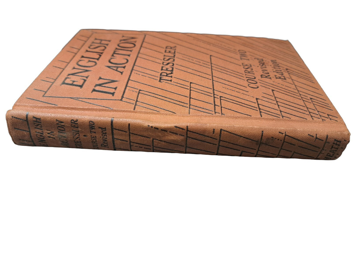 Vintage 1935 English in Action book by J. C. Tressler