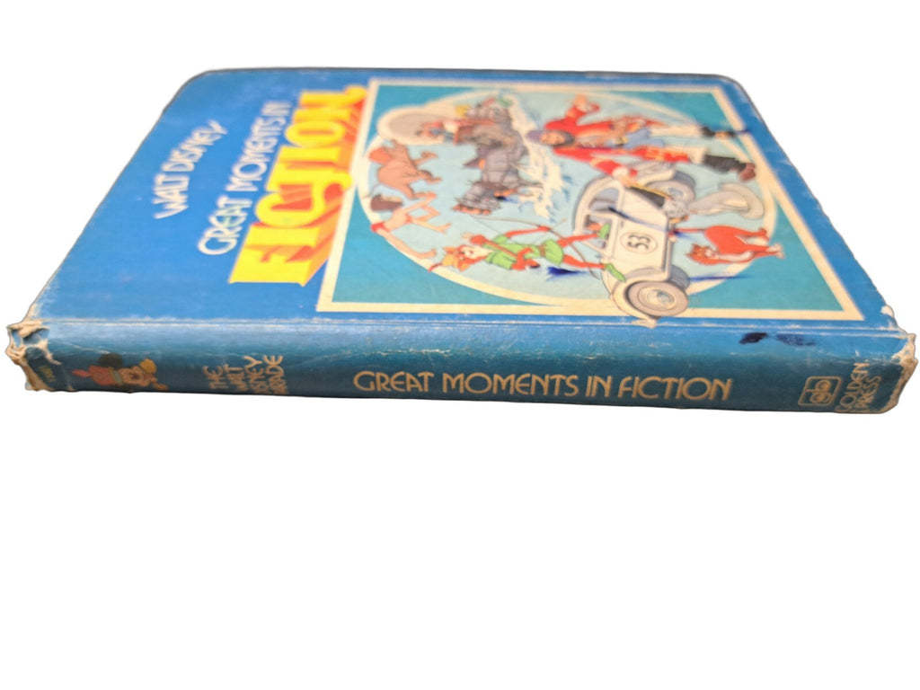 Vintage 1977 Walt Disney Great Moments In Fiction book