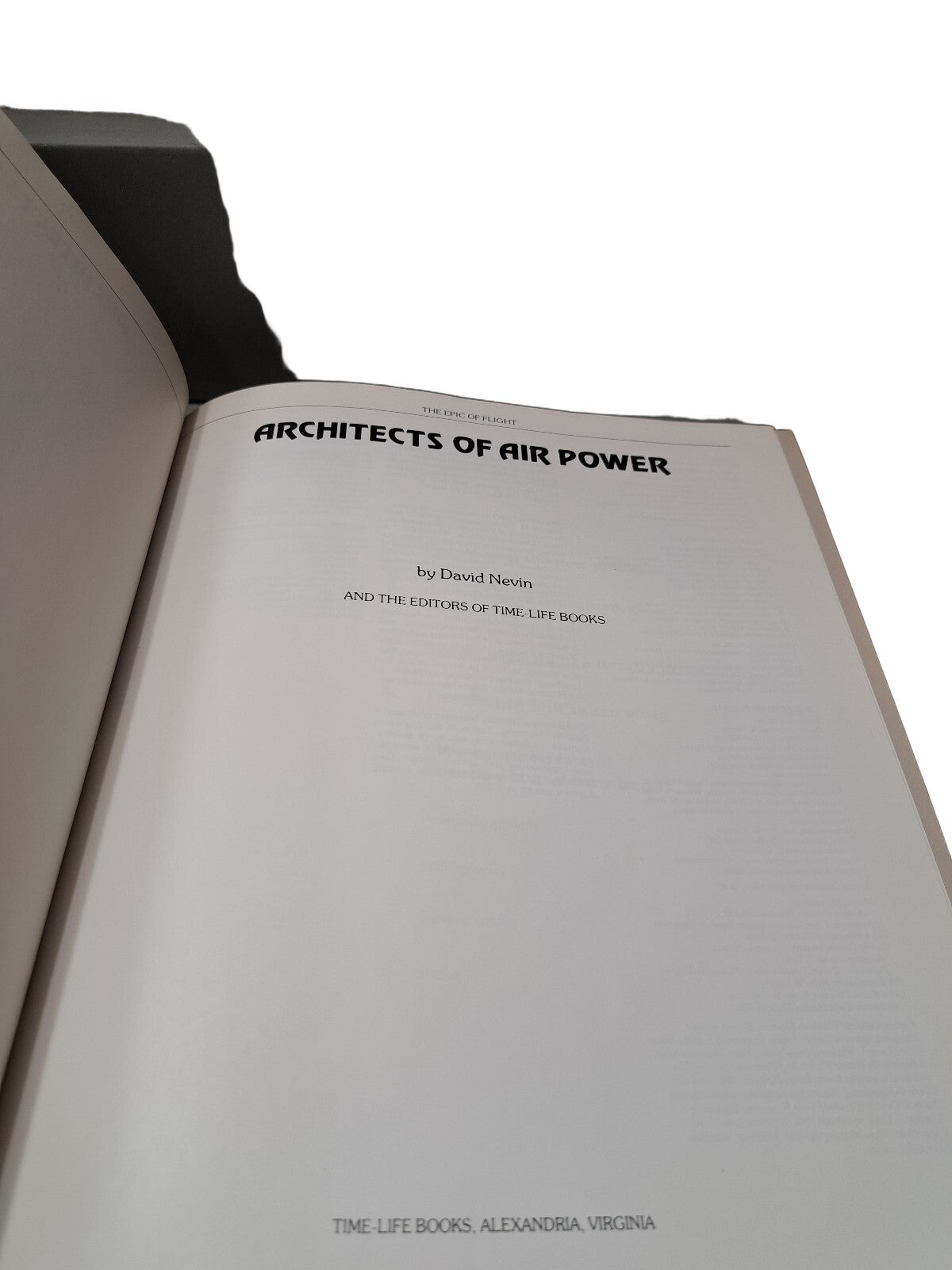 Vintage 1981 Architects of Air Power The Epic Flight series by Time Life Books