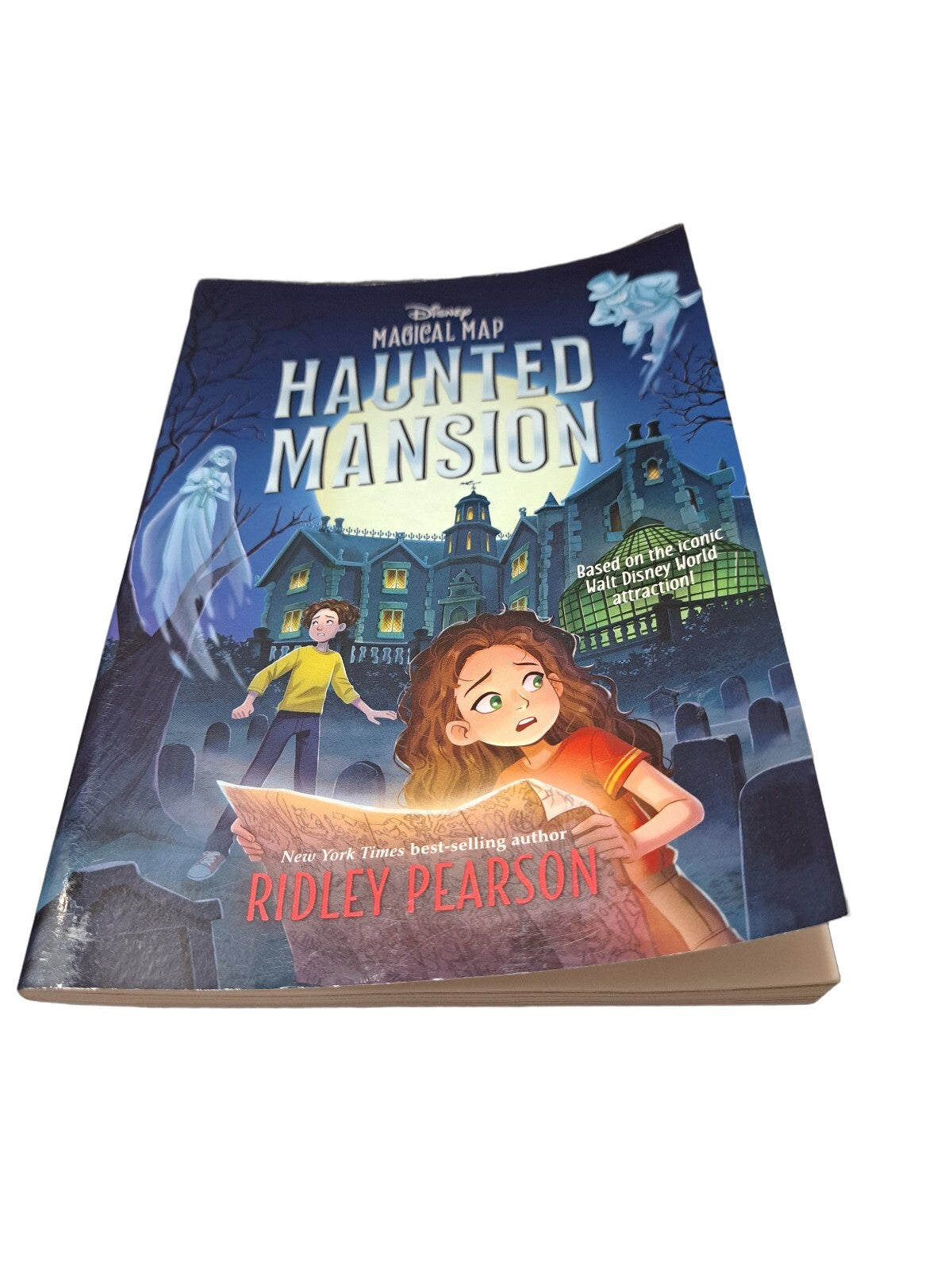 2026 Disney's Magical Map Haunted Mansion book by Ridley Pearson