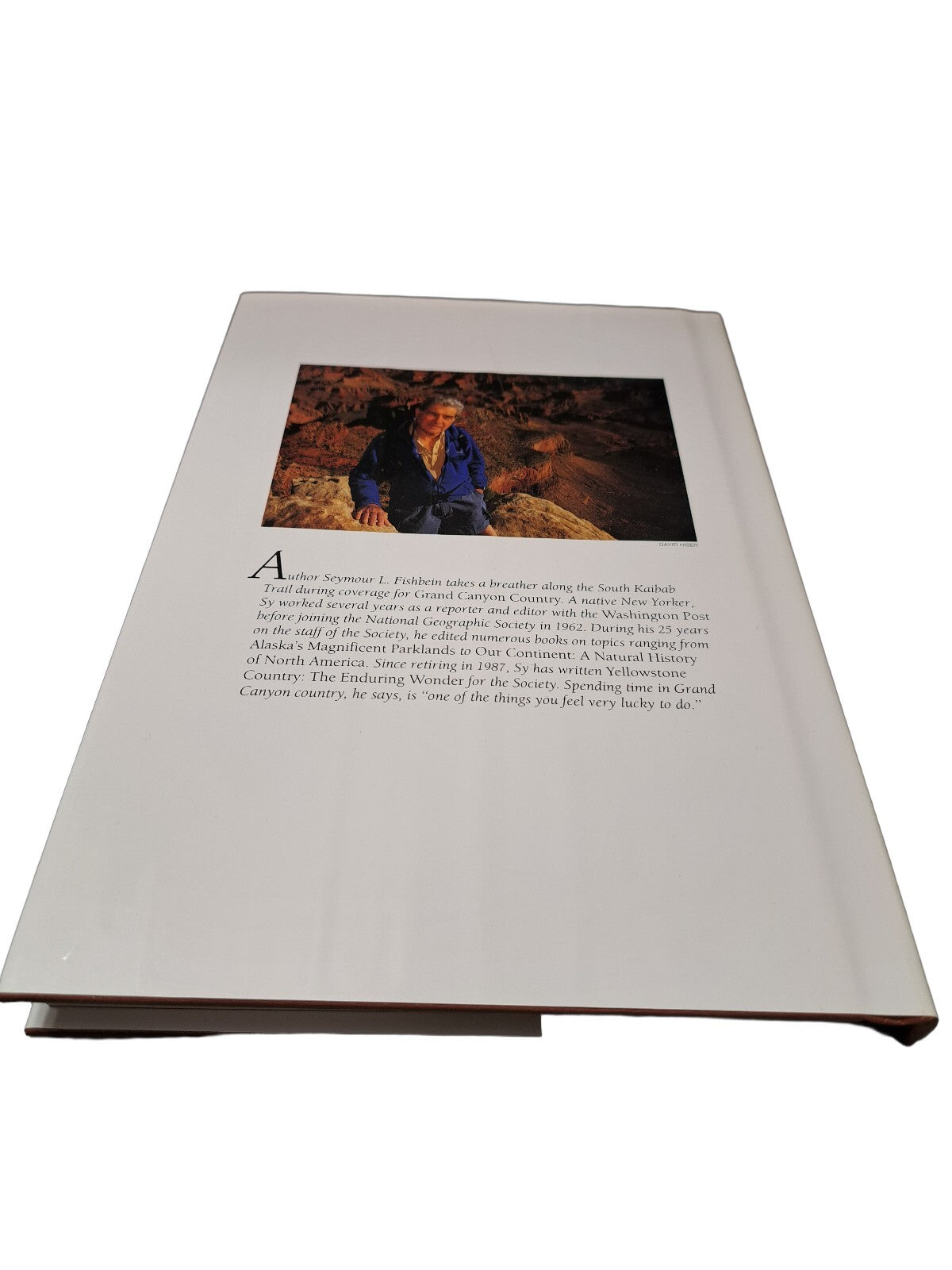 Vintage 1991 Grand Canyon Country: Its Majesty and Its Lore by Seymour L Fishbein