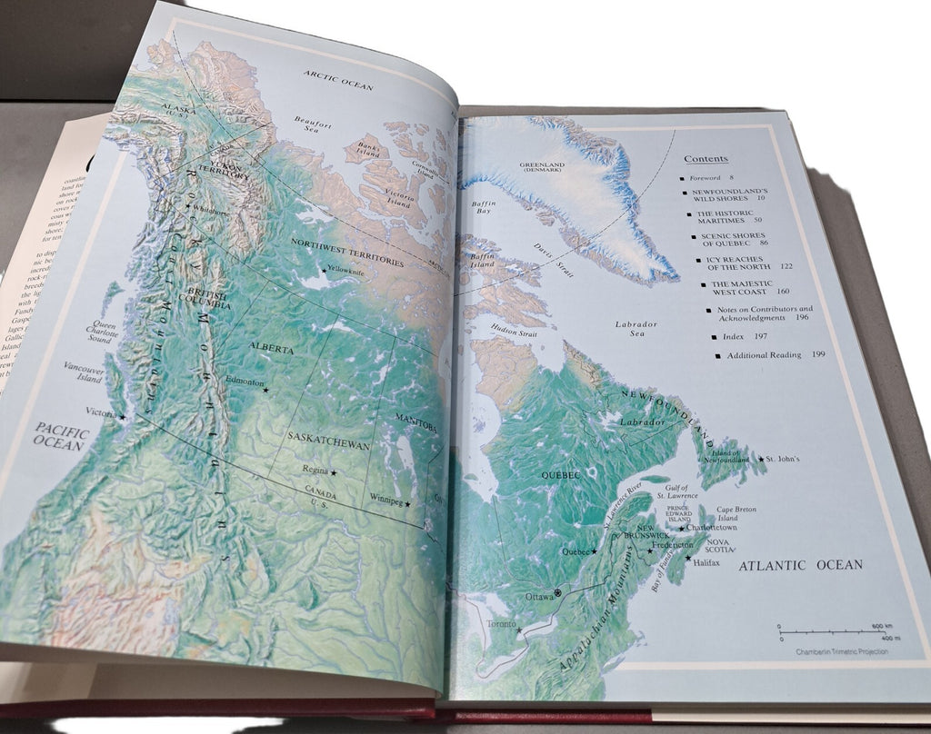 Vintage 1991 Canada's Incredible Coasts by National Geographic