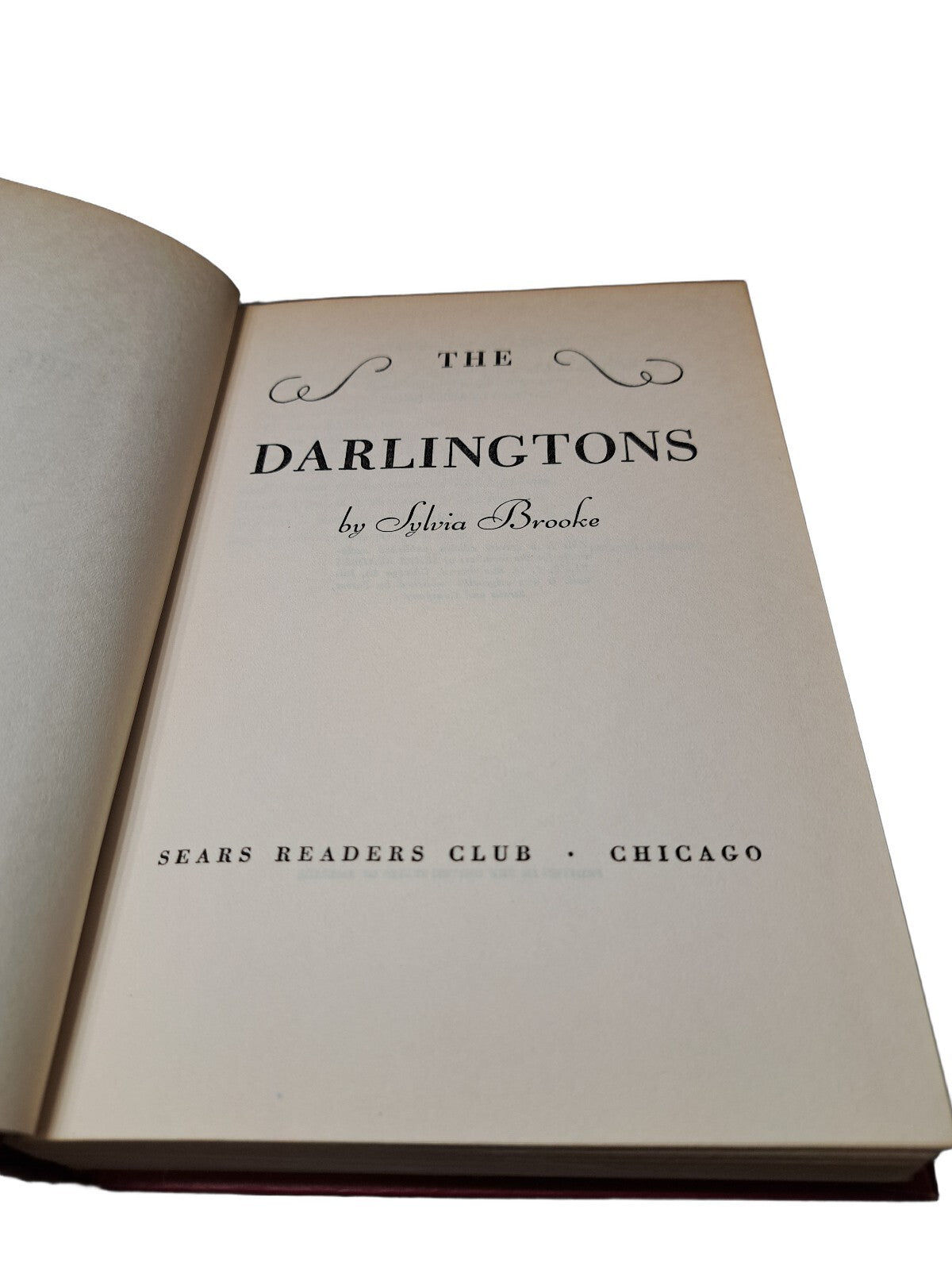 Vintage 1950 special edition of The Darlingtons book by Sylvia Brooke