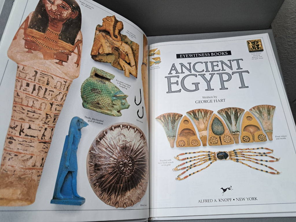 Vintage 1990 first edition of Ancient Egypt by Eyewitness Books