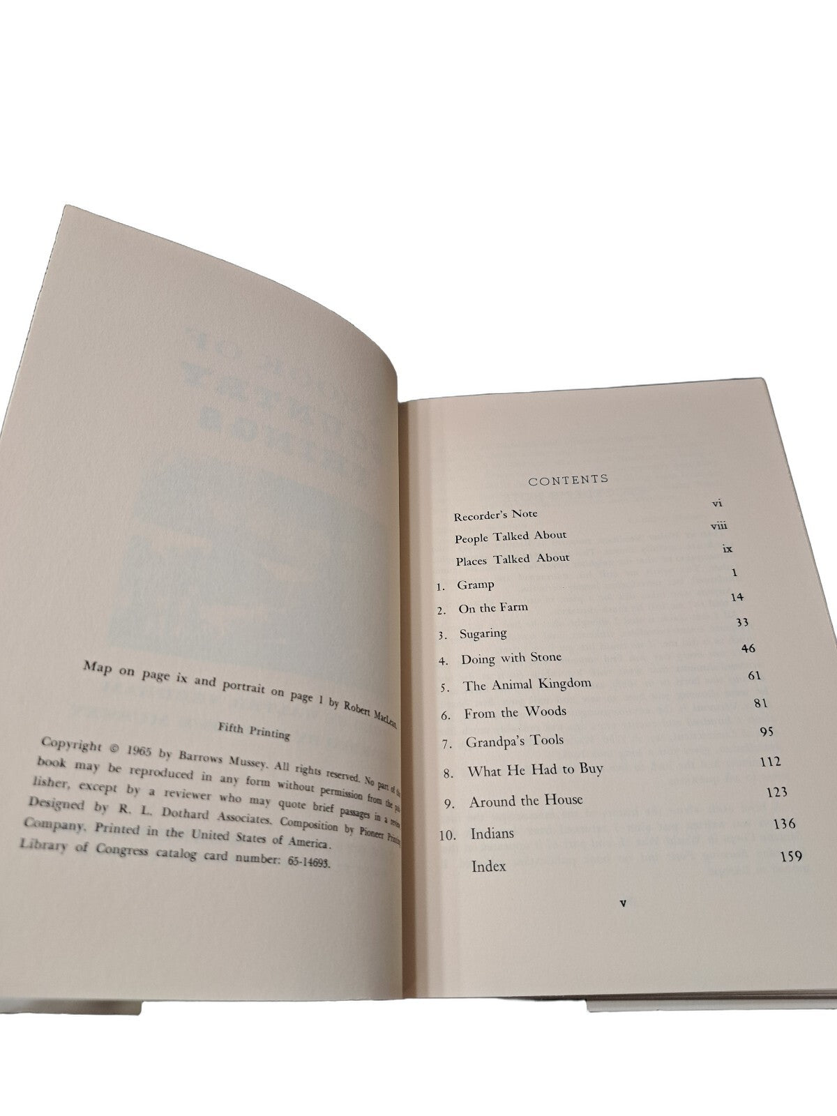 Vintage 1965 A Book of Country Things