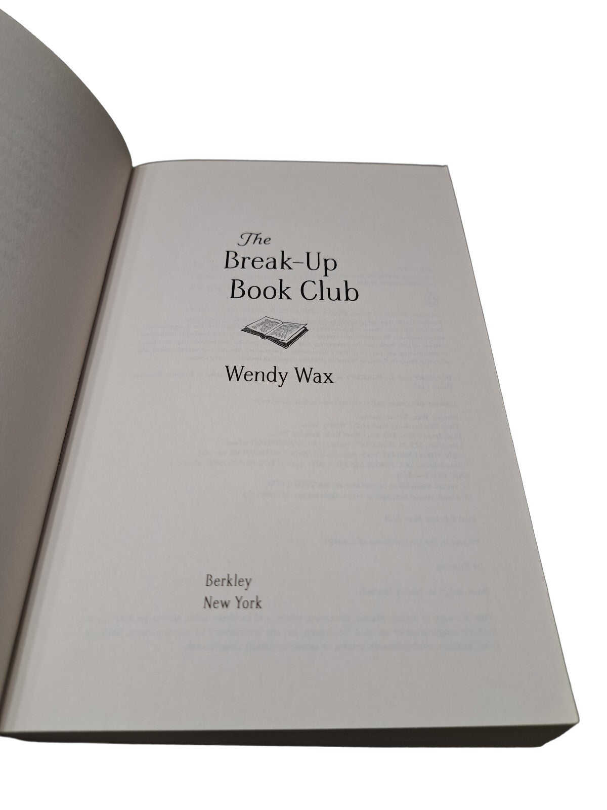 2021 The Break-Up Book Club by Wendy Wax