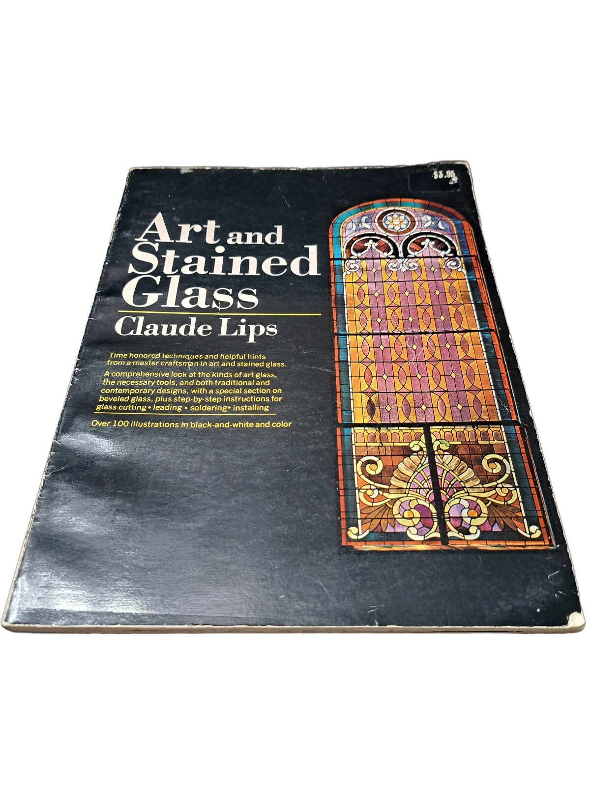 Vintage 1973 Art and Stained Glass by Claude Lips