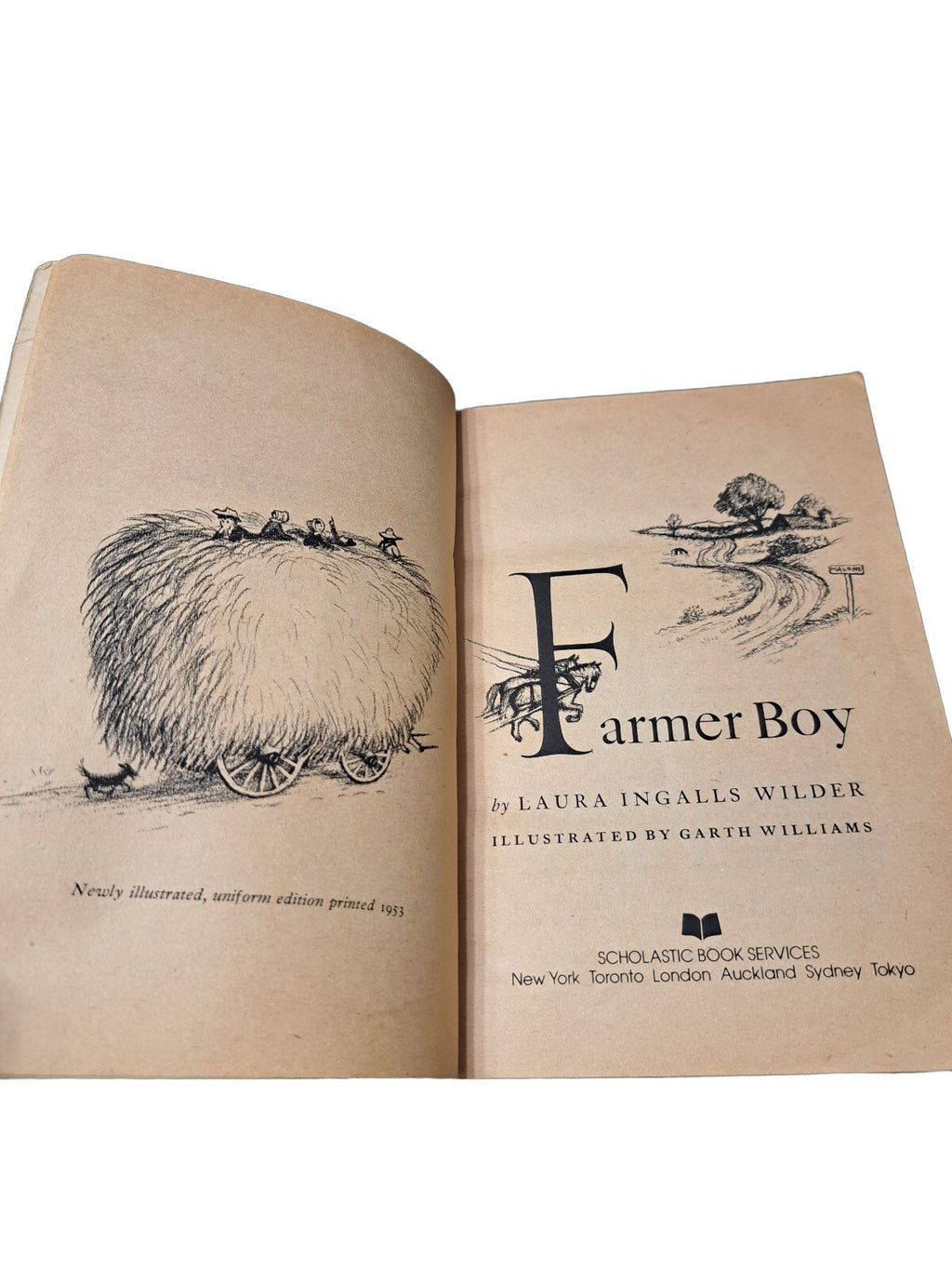 Vintage 1981 Farmer Boy by Laura Ingalls Wilder