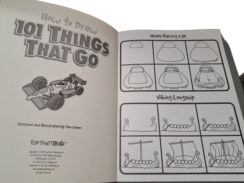 How to Draw 101 Things That go by Dan Green