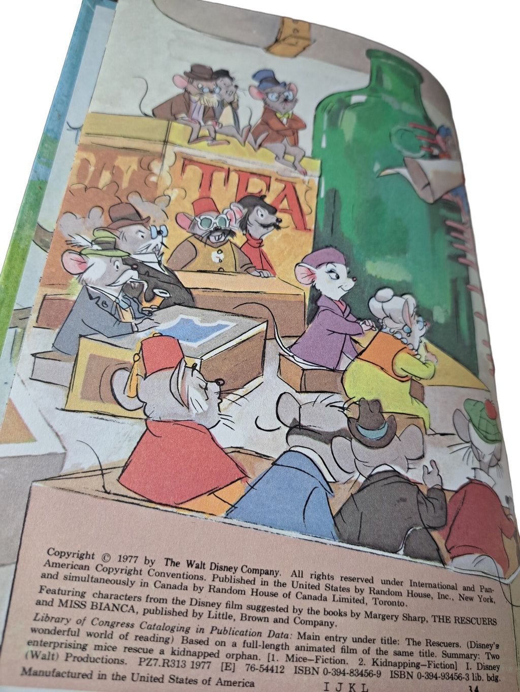 Vintage 1977 Walt Disney's The Rescuers