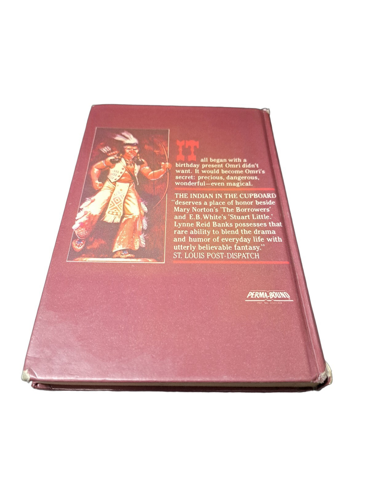 Vintage 1982 The Indian in the Cupboard by Lynne Reid Banks