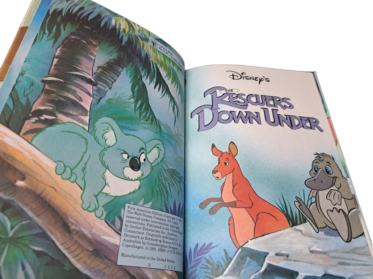 Vintage 1993 Walt Disney's The Rescuers Down Under