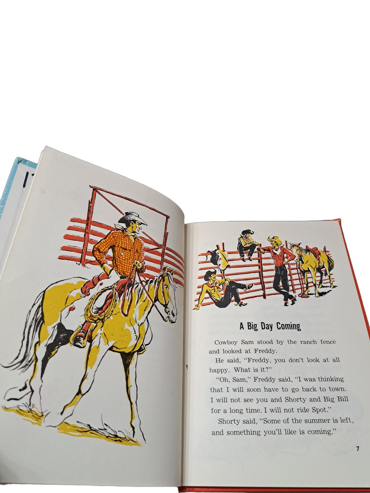 Vintage 1976 Cowboy Sam and the Rodeo book by Edna Walker Chandler