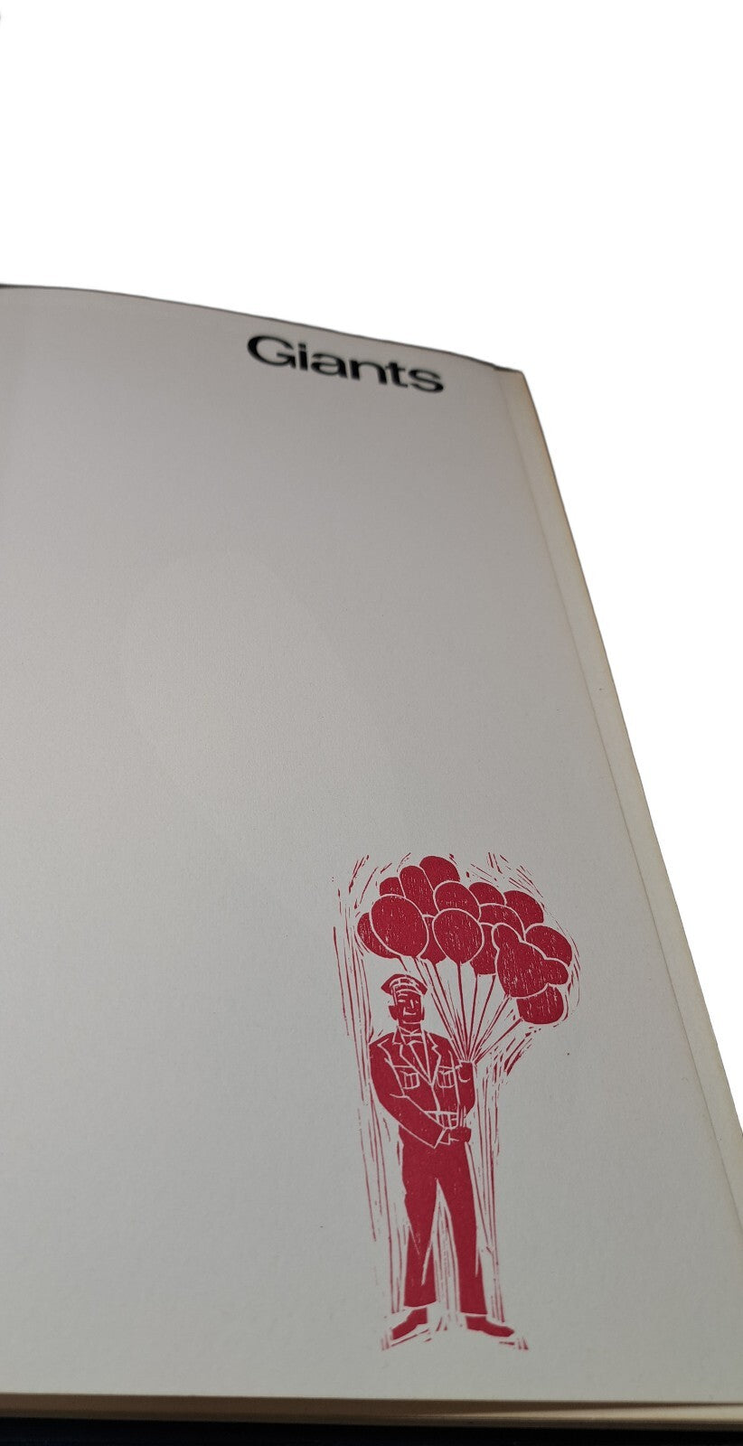 Vintage 1967 Giants in the Sky book by Norman Richards
