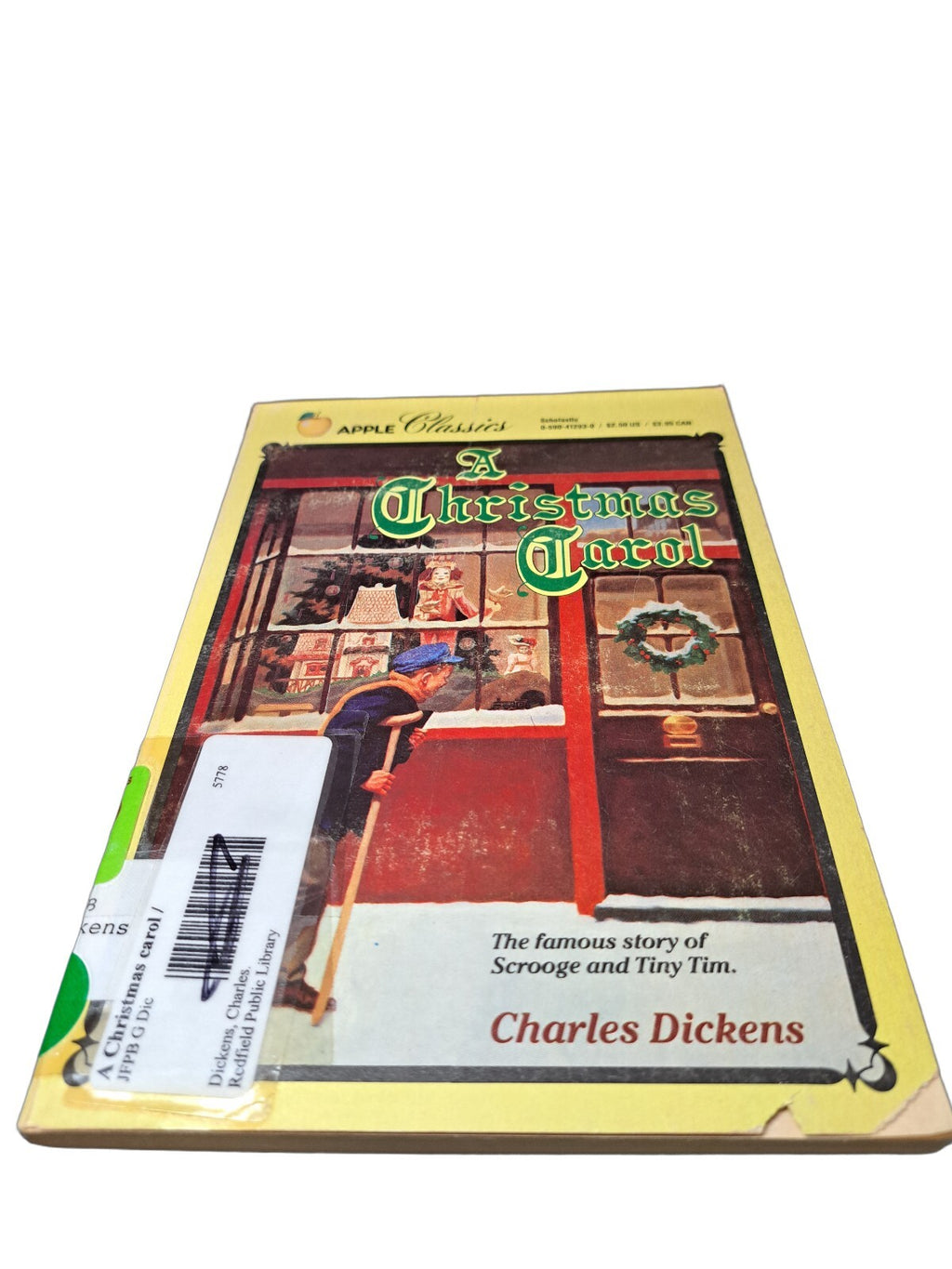 Vintage 1962 A Christmas Carol book by Charles Dickens