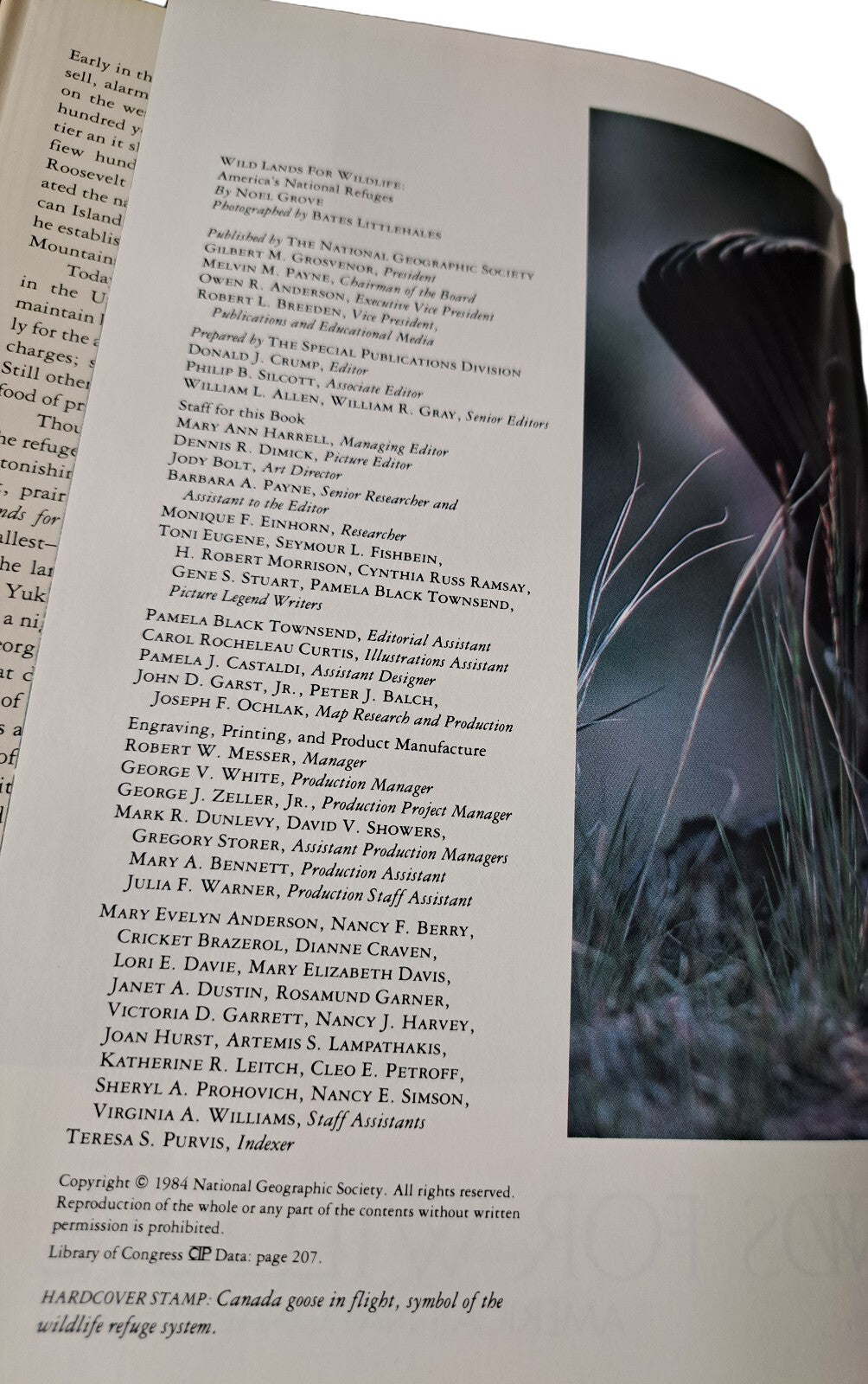 Vintage 1984 Wild Lands for Wildlife: America's National Refuges