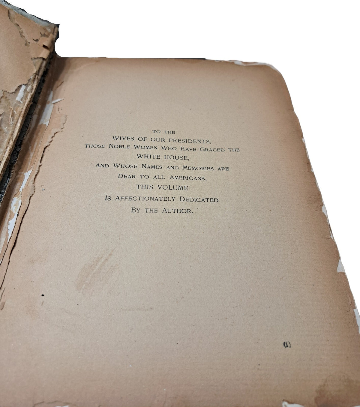 Vintage 1899 The White House Cook Book