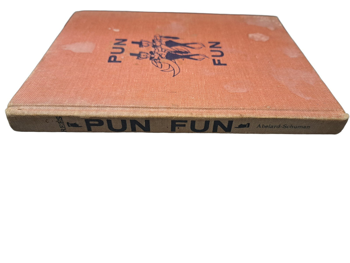 Vintage 1965 first edition hardback Pun Fun by Ennis Rees