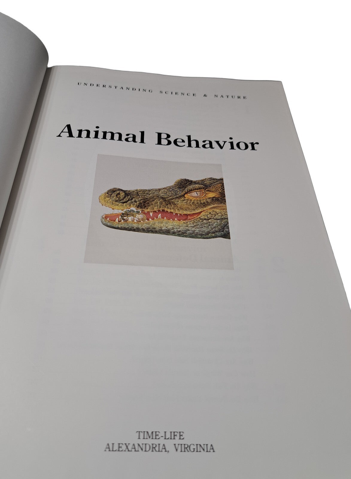 Vintage 1992 first printing of Understanding Science & Nature: Animal Behavior by Time Life