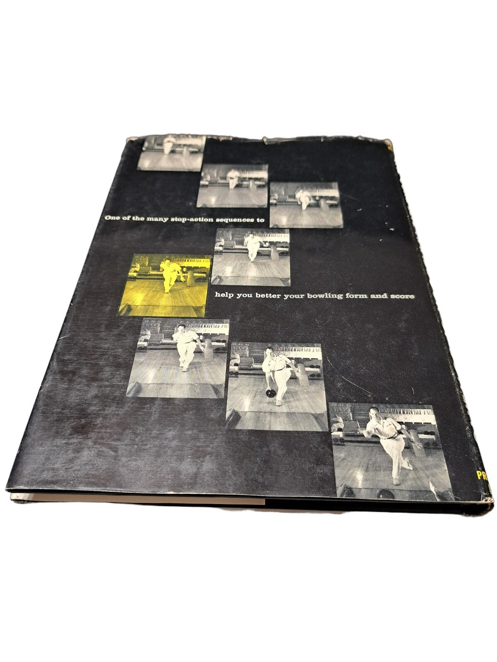 Vintage 1958 The Complete Handbook of Bowling by Oscar Fraley