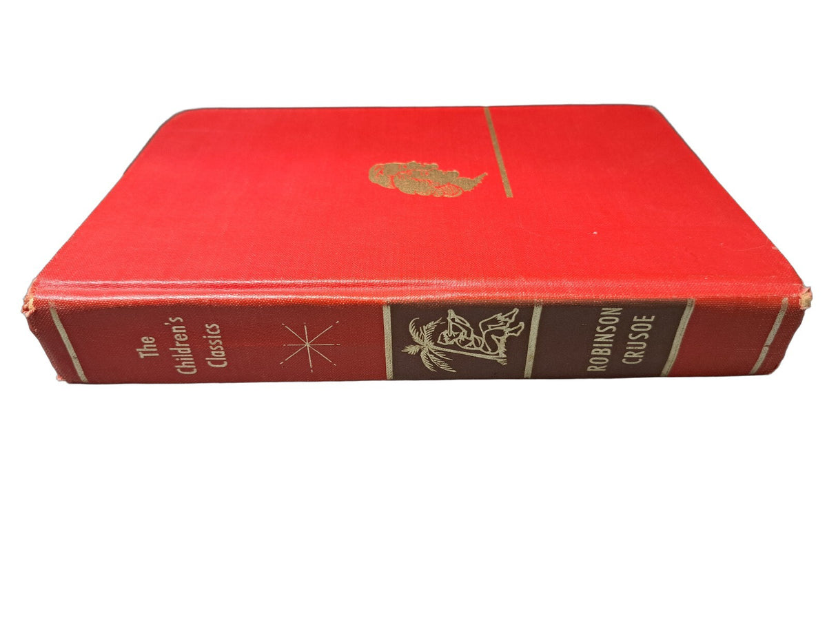 Vintage 1961 Robinson Crusoe book by Daniel Defoe