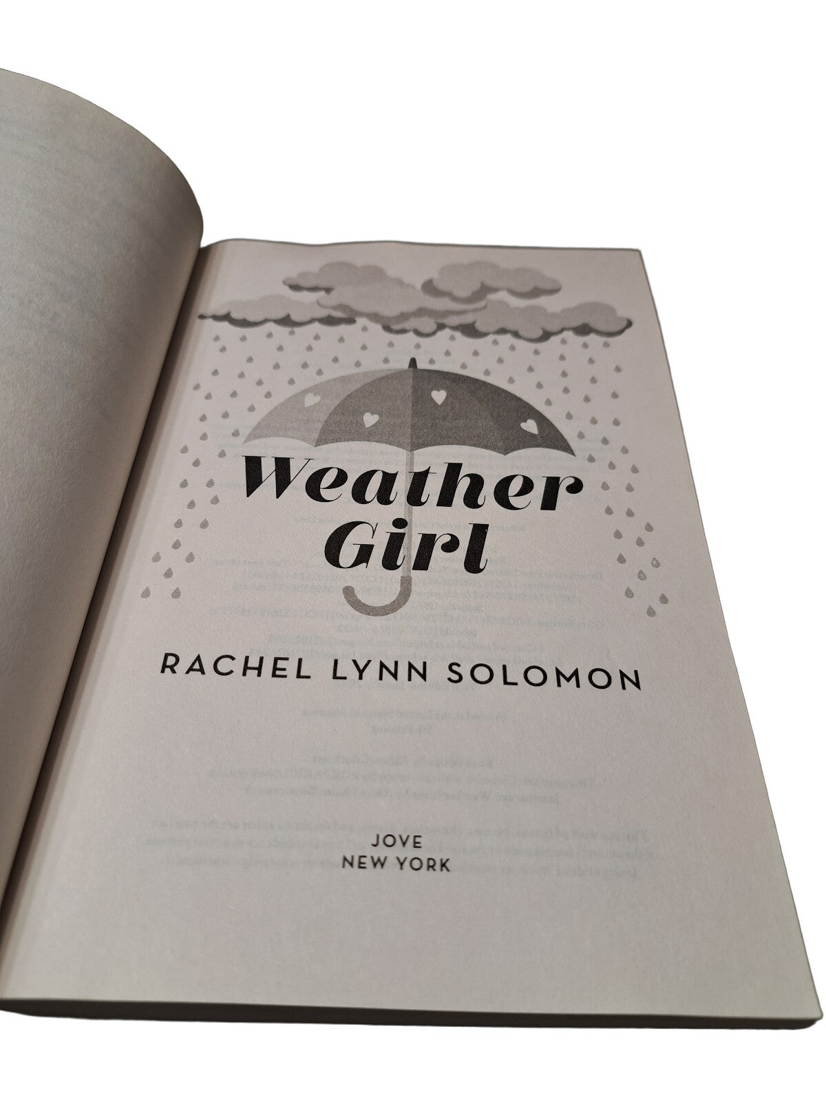 2022 Weather Girl by Rachel Lynn Solomon
