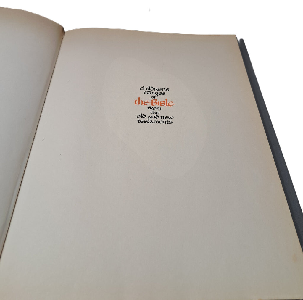 Vintage 1968 Children's Stories of The Bible from the Old and New Testaments