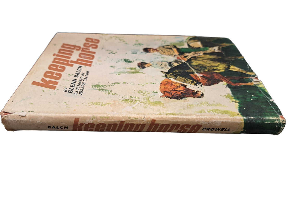 Vintage 1966 Keeping Horse book by Glenn Balch