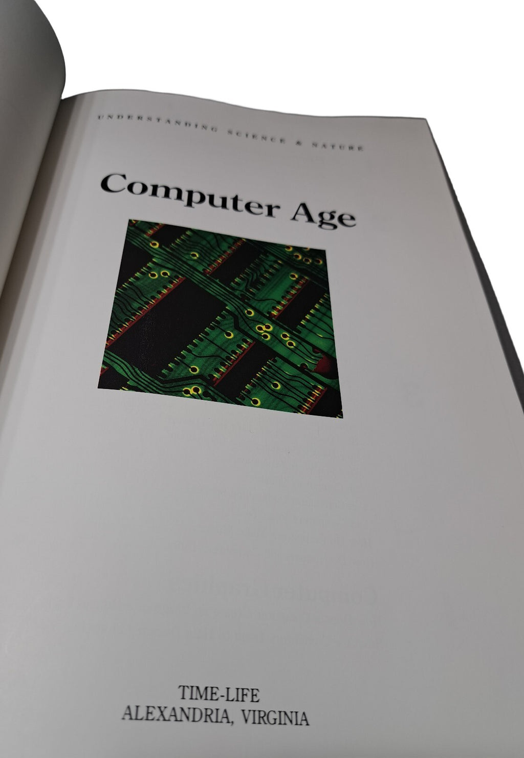 Vintage 1992 second printing of Understanding Science & Nature: Computer Age by Time Life