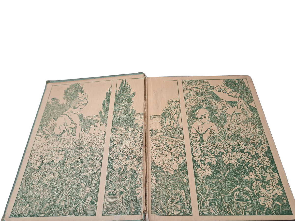Vintage 1923 A Child's Garden of Verses book by Robert Louis Stevenson