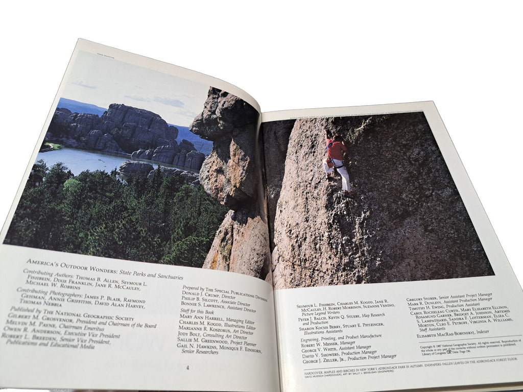 Vintage 1987 America's Outdoor Wonders: State Parks and Sanctuaries