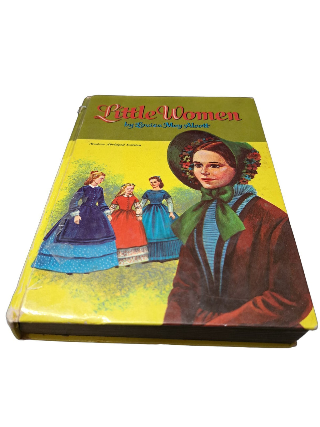 Vintage 1955 Little Women book by Louisa May Alcott (Modern Abridged Edition)