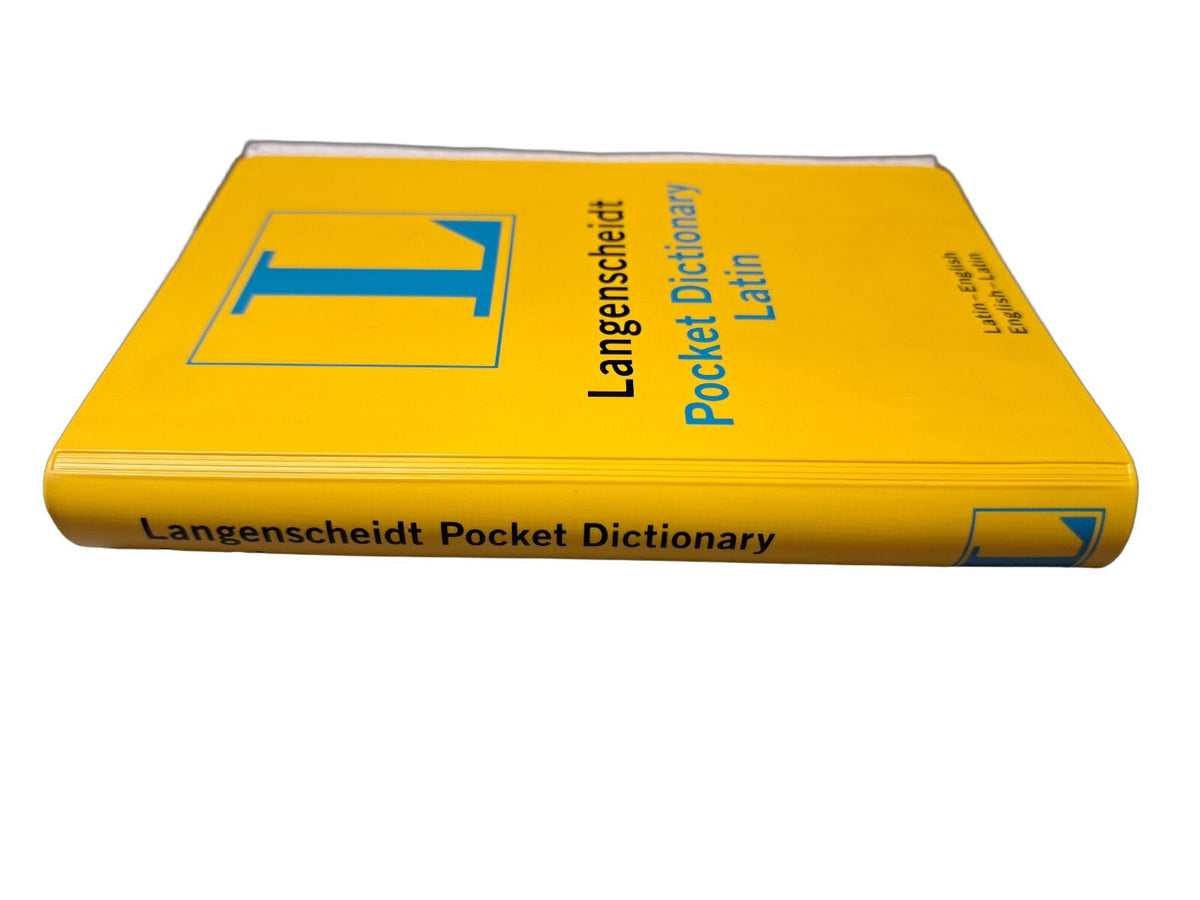 Vintage 1966 Langenscheidt Pocket Dictionary Latin