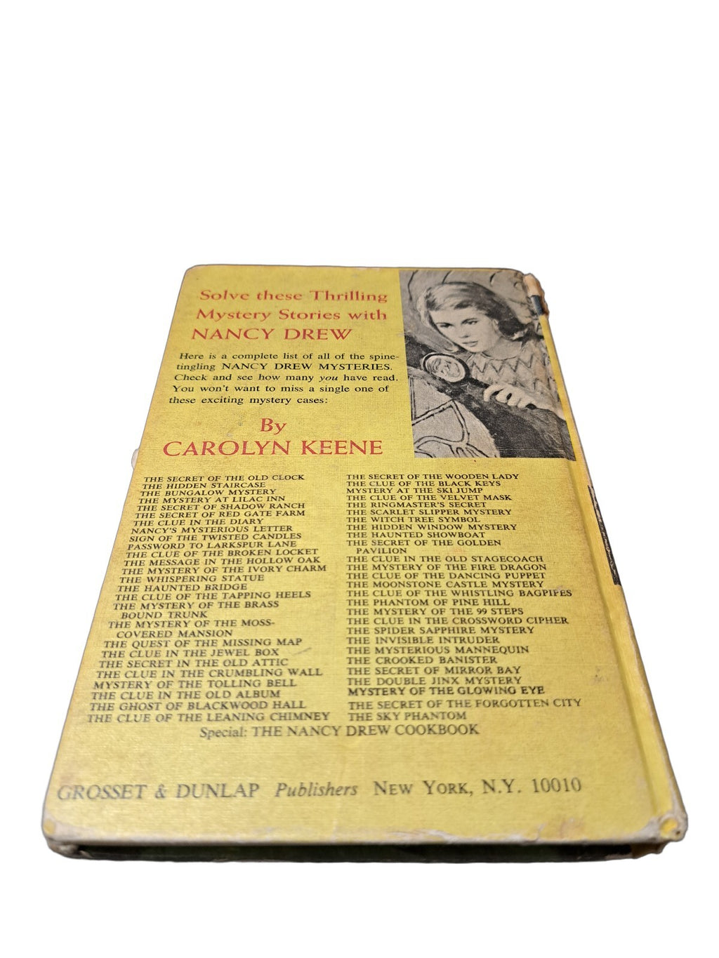 Vintage 1968 Nancy Drew Mystery Stories: The Clue of the Black Keys book