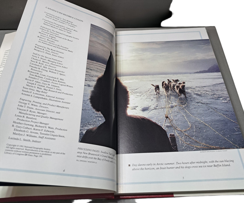 Vintage 1991 Canada's Incredible Coasts by National Geographic