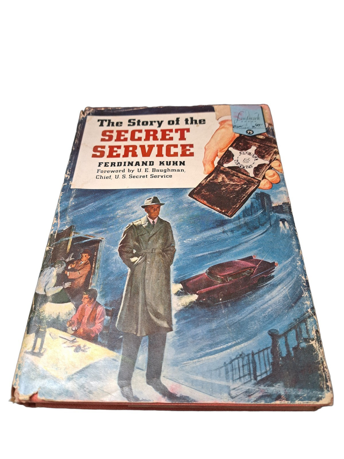Vintage 1957 The Story of the Secret Service book by Ferdinand Kuhn